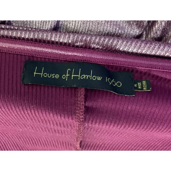 House Of Harlow 1960 'Laurine' Violet Dress Size XL - Picture 4 of 4